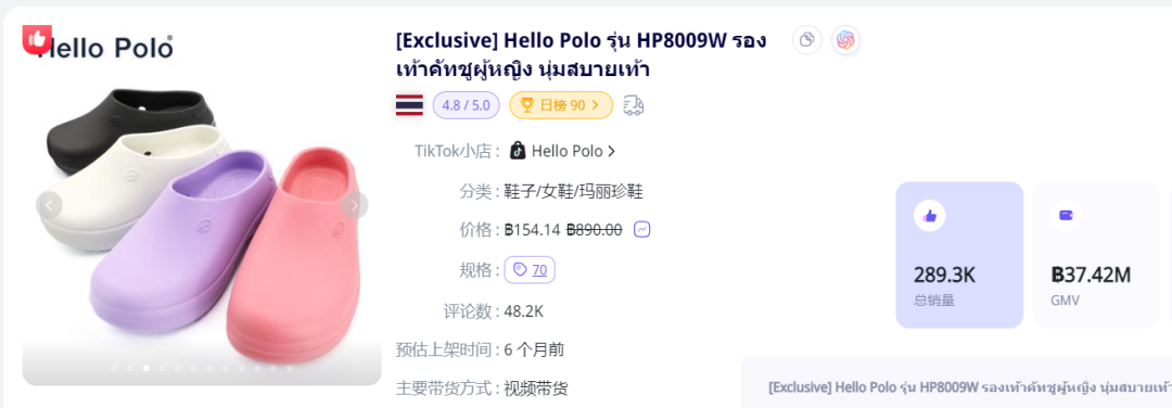 干爆单了!中国出海品牌登上泰国榜一 | TikTok Shop东南亚3月新榜