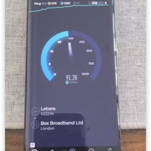 英国Lebara UK 网速测试